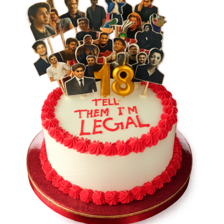The team legal cake