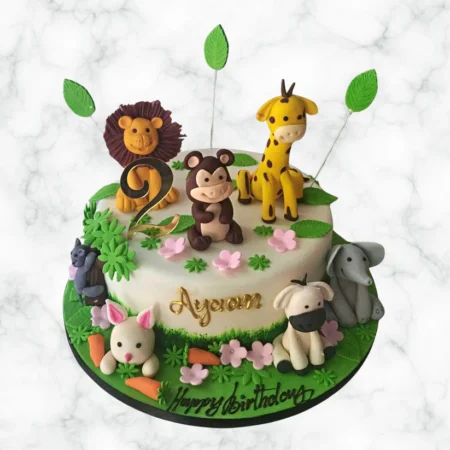 Delightful Creature Celebration Cake